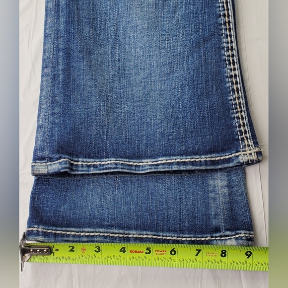 Rock Revival Womens Sherry Easy Boot Jeans Bling Distressed - Size 30 - GUC - Picture 16 of 16